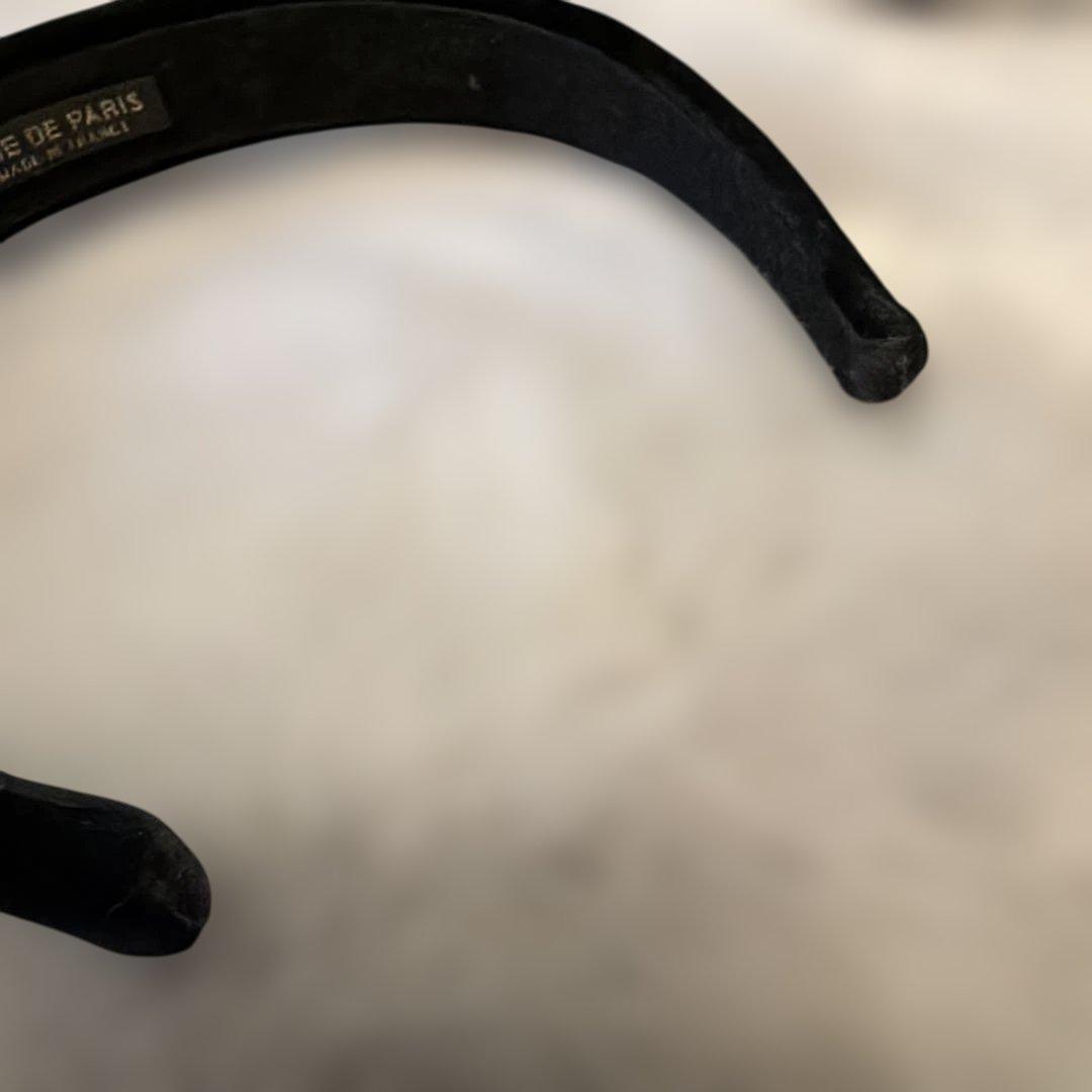 ALEXANDRE DE PARIS カチューシャ ヘアバンド ベロア