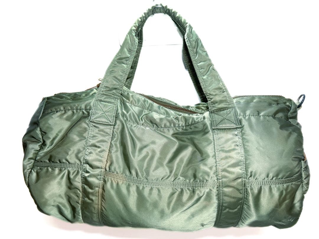 PORTER タンカー ボストンバッグ ダッフルバッグ　グリーン