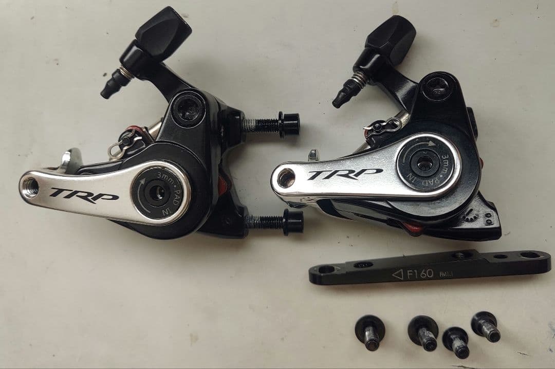 TRP SPYRE MDーC610 機械式ディスクブレーキキャリパー前後　中古品