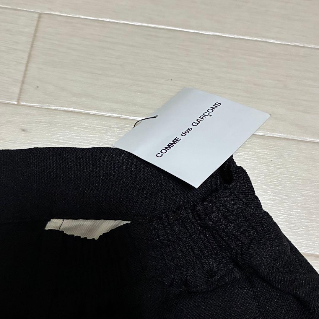 美品 25ss コムデギャルソン Deux ポリ縮絨　ワイドショーツ