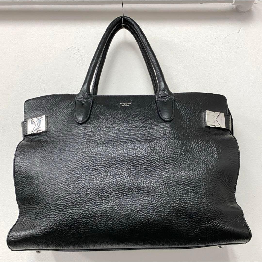 PELLE MORBIDA【Maiden Voyage】ボストンバッグ】ブラック