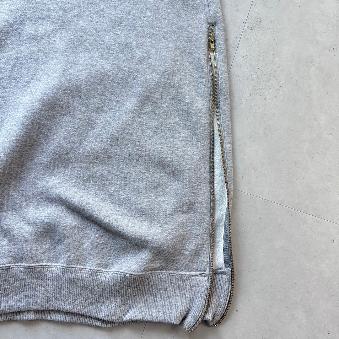 EVERYDAY I LIKE.スウェットドレスサイドジップワンピース フーディ