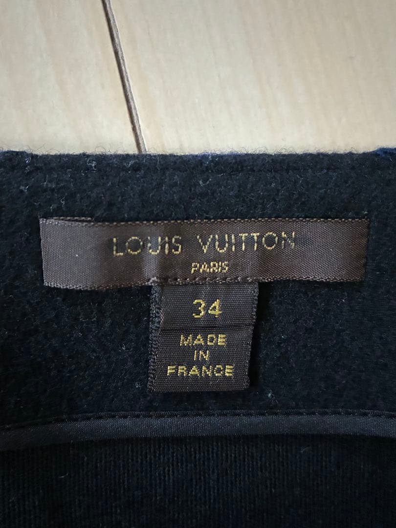 【LOUIS VUITTON】カシミヤチェックスカート
