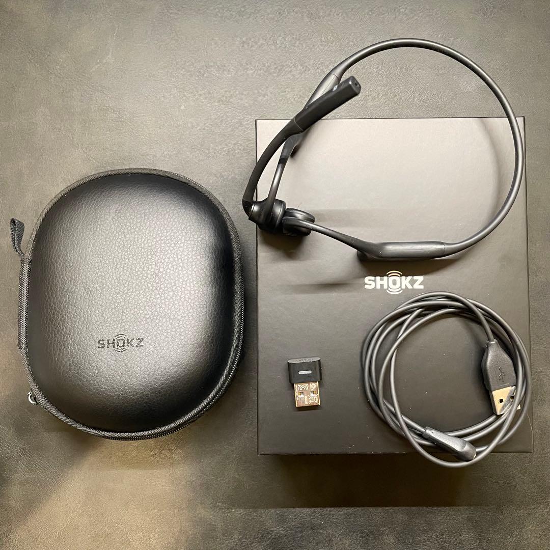 SHOKZ OPENCOMM 2 UC 骨伝導 イヤホン ショックス