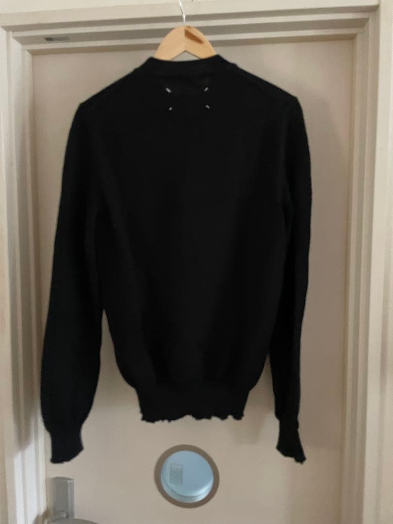 マルジェラ アーガイルニット 2016AW デストロイ加工