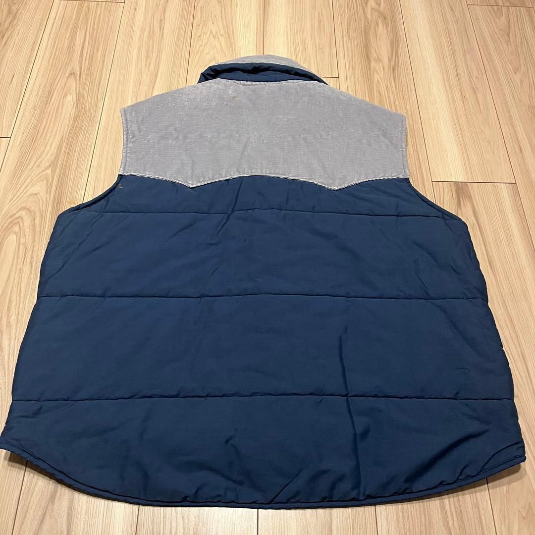 wrangler ラングラー ダウンベスト 中綿 80s 三角タグ XXL 古着