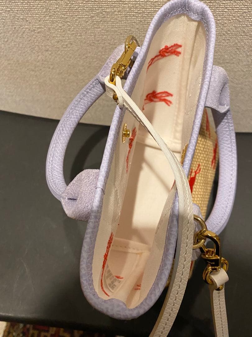 Longchamp パニエ カゴバッグ XS ロンシャン　スカイブルー