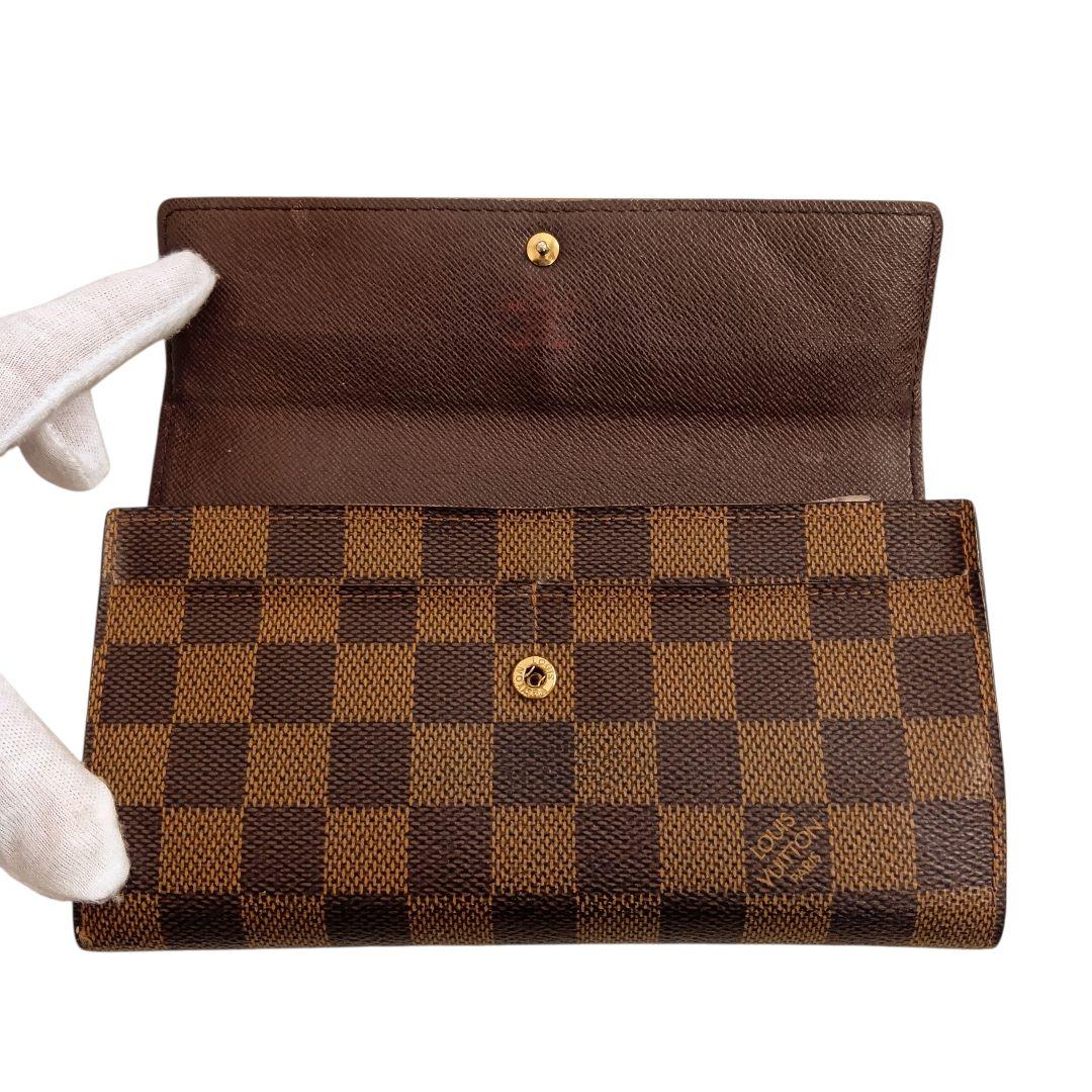 ルイヴィトン ポルトフォイユ サラ ダミエ 長財布