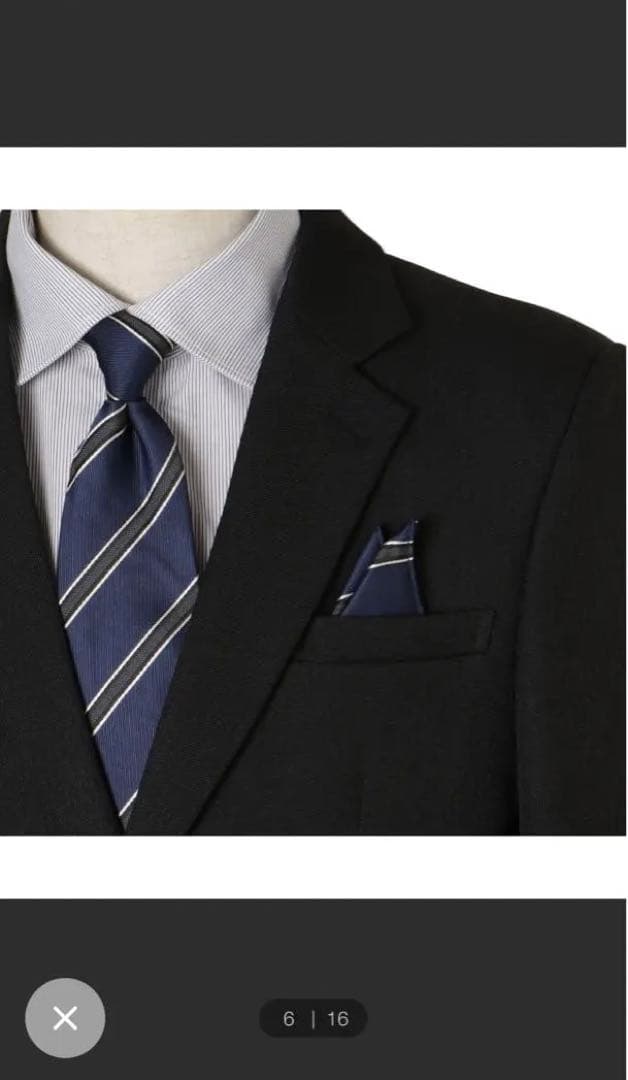 CHOPIN　ショパン　スーツ　卒業式　男の子 黒　ブラック　170cm