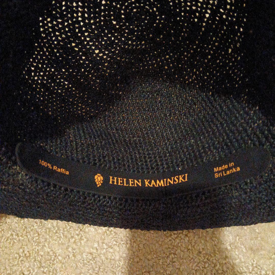 HELEN KAMINSKI ブラックバケットハット