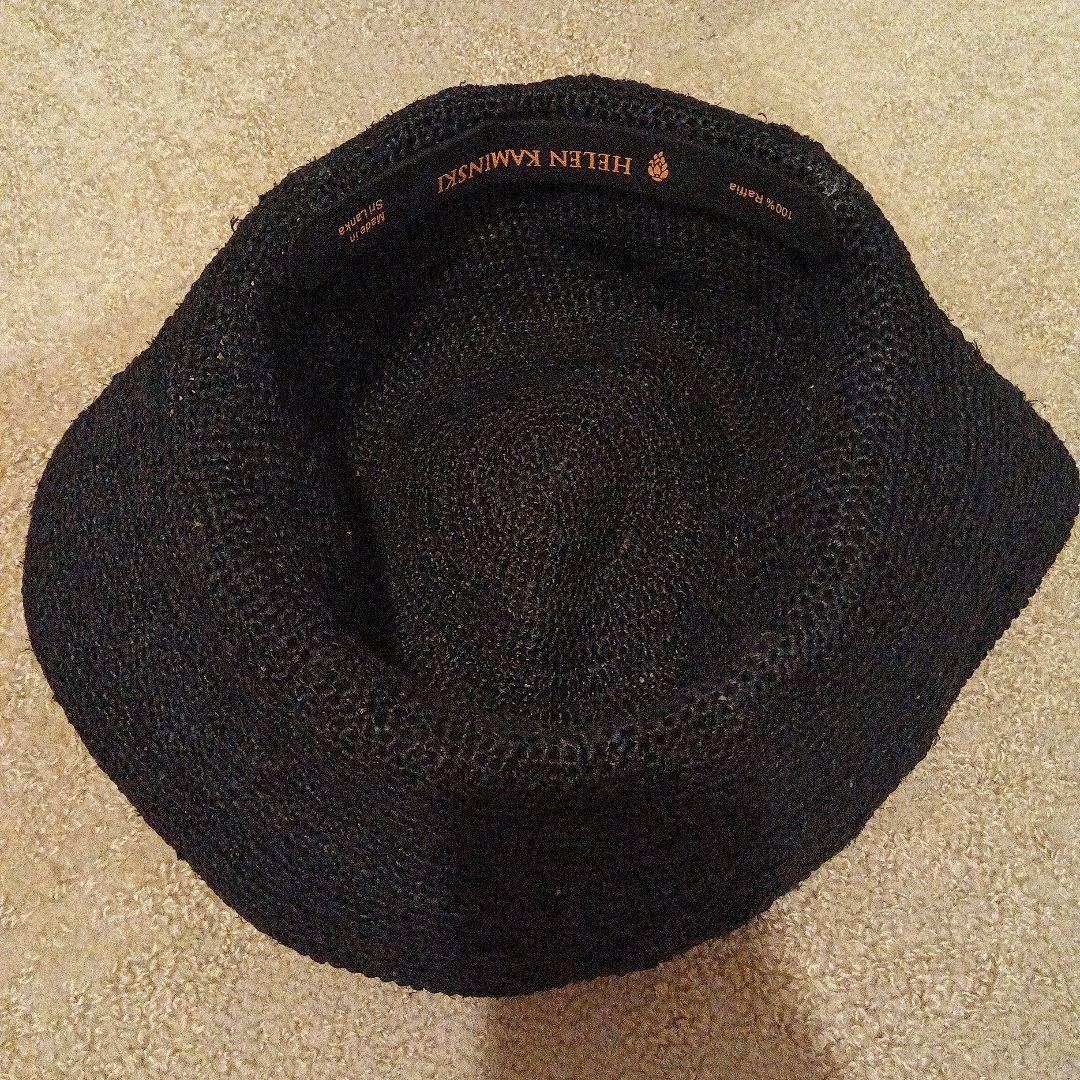 HELEN KAMINSKI ブラックバケットハット