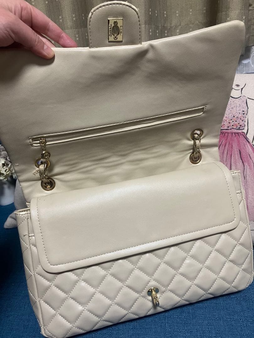 CHANEL デカ　マトラッセ　30cm ゴールド　ショルダー　ノベルティ