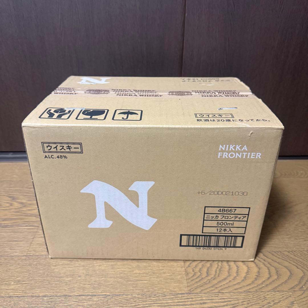 NIKKA WHISKY フロンティア 500ml 12本入（完全未開封品）
