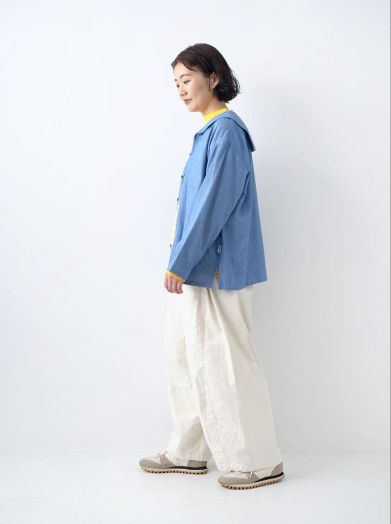 おまとめ専用です✨ツイルシャンブレーFreshセーラーシャツ+イエローボーダーT