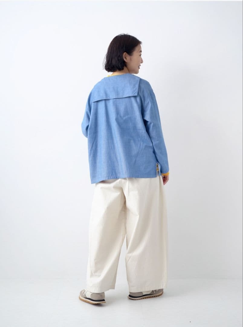 おまとめ専用です✨ツイルシャンブレーFreshセーラーシャツ+イエローボーダーT