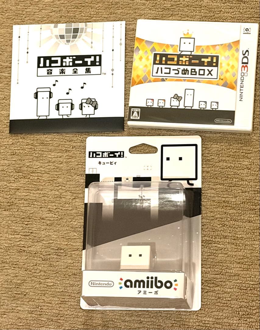 未開封美品　ハコボーイ! ハコづめボックス amiibo付き