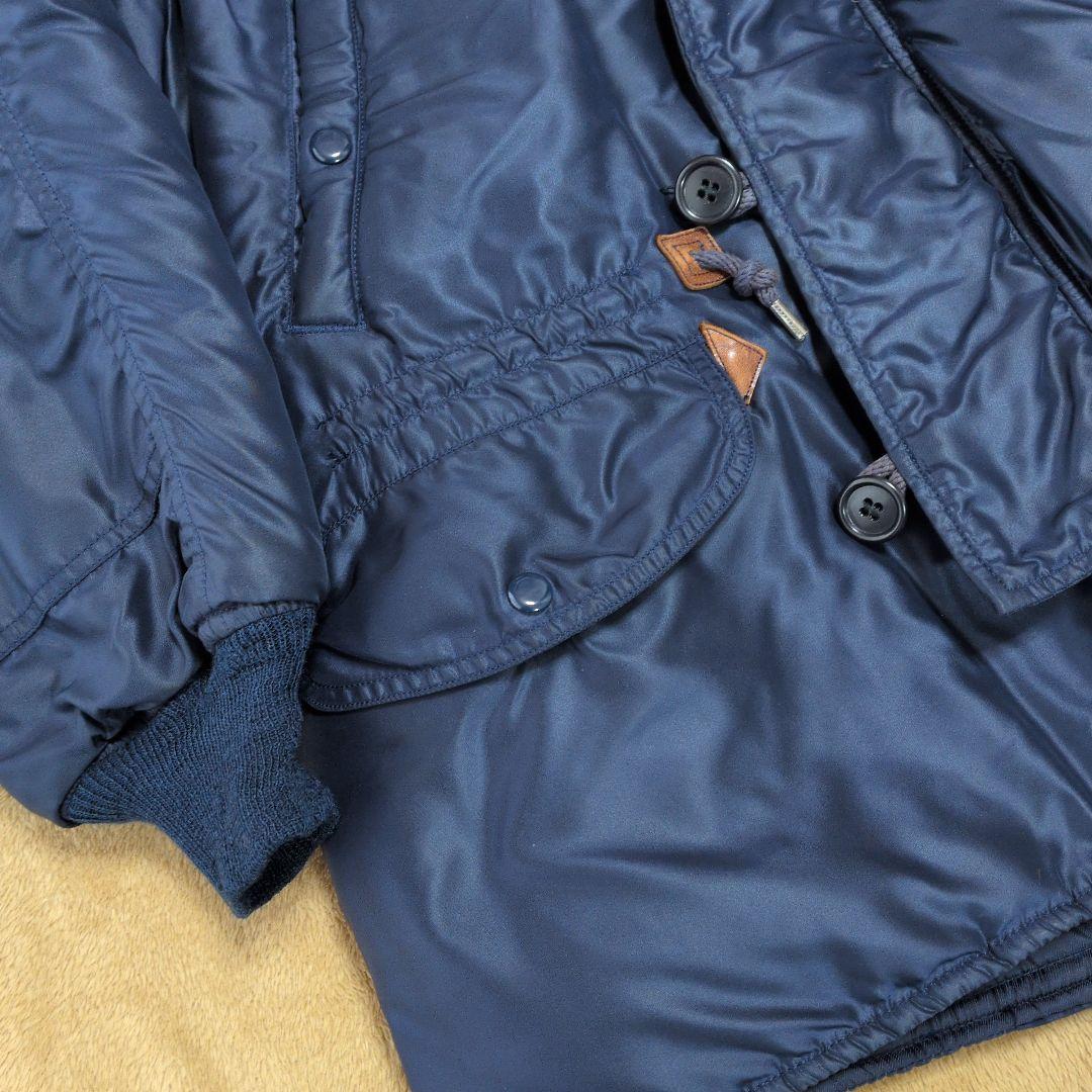 旧リアルマッコイズ　N-3Aネイビー ファー付きミリタリージャケット