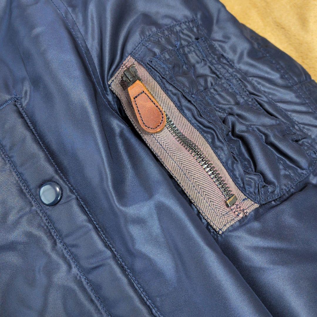 旧リアルマッコイズ　N-3Aネイビー ファー付きミリタリージャケット