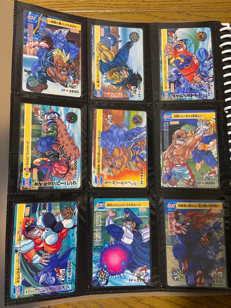 ストリートファイター　ZERO カードダス　第一弾 第二弾 フルコンプ おまけ付