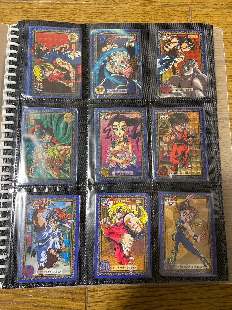 ストリートファイター　ZERO カードダス　第一弾 第二弾 フルコンプ おまけ付
