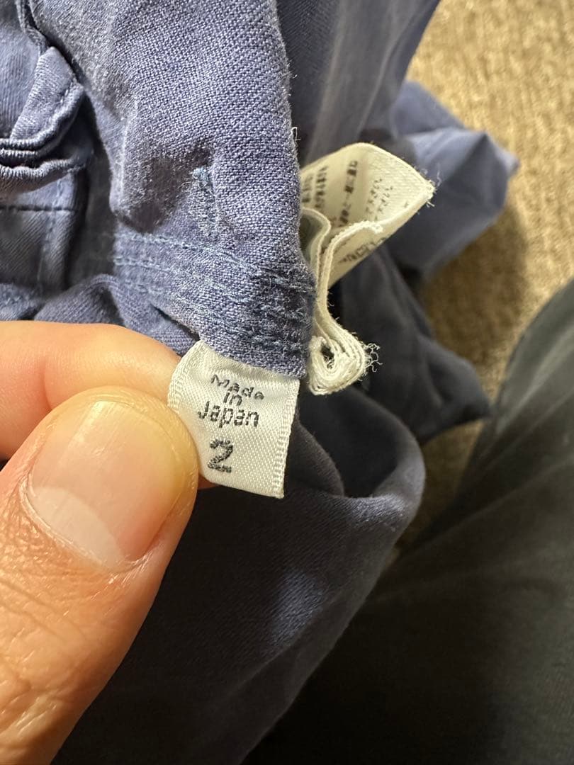 【格安！！】blurhms ライトモールスキン/イージーワークパンツ