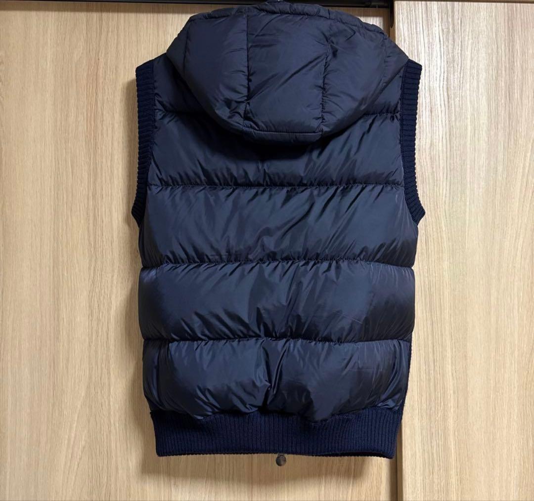 モンクレール　ダウンベスト　切替　切り替え　ハイブリッド