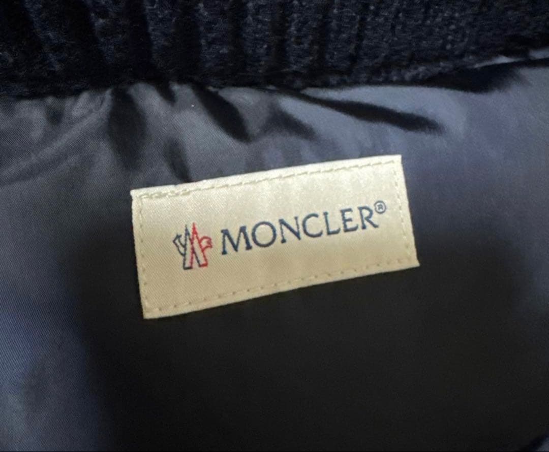 モンクレール　ダウンベスト　切替　切り替え　ハイブリッド