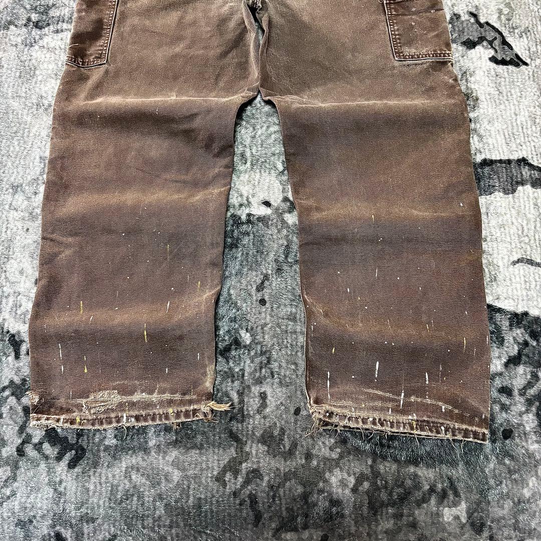 一点物 ペンキ加工 ゆるだぼ 鬼フェード 人気カラー ダック地 オーバーサイズ