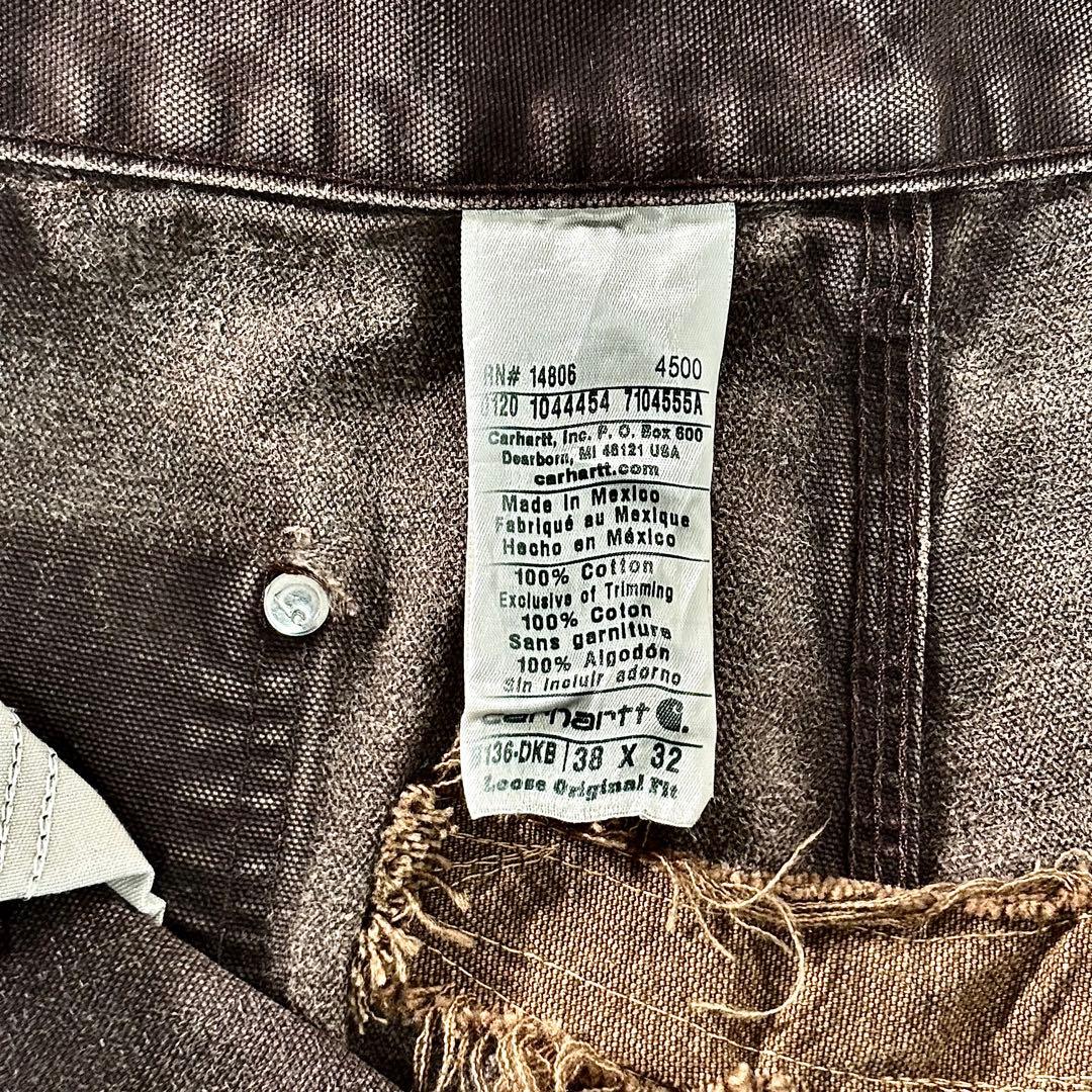 一点物 ペンキ加工 ゆるだぼ 鬼フェード 人気カラー ダック地 オーバーサイズ