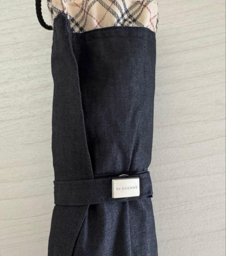 【美品】バーバリー BURBERRY ノバチェック 折り畳み傘 日傘 未使用級