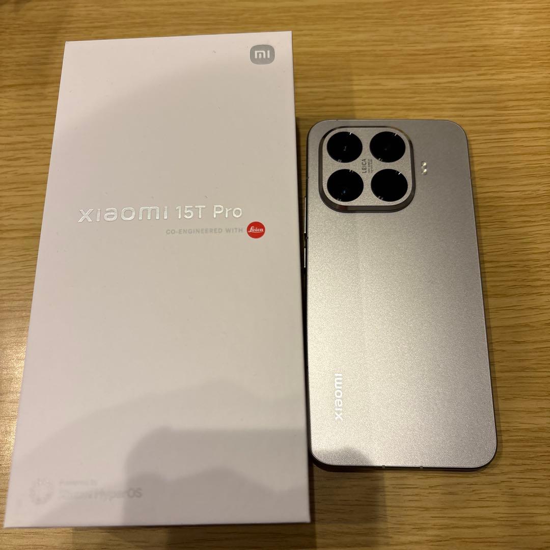 Xiaomi 15T Pro シルバー