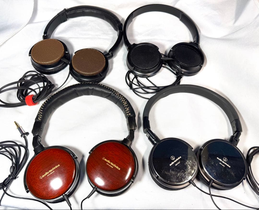 オーディオテクニカ ATH-ESW9 ES7 ヘッドホン ４台まとめ 動作確認