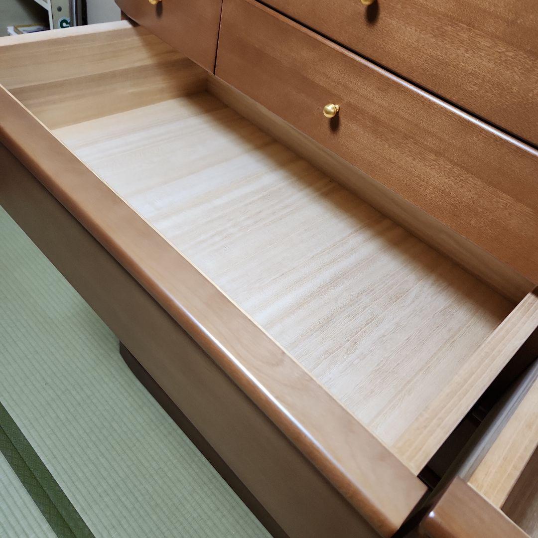 府中家具　桐材 箪笥　ワイドチェスト