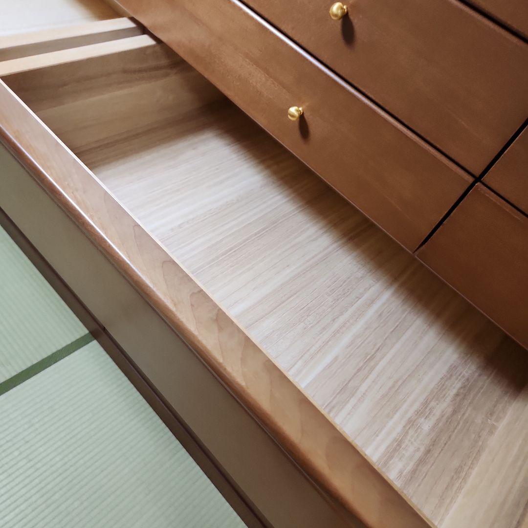 府中家具　桐材 箪笥　ワイドチェスト