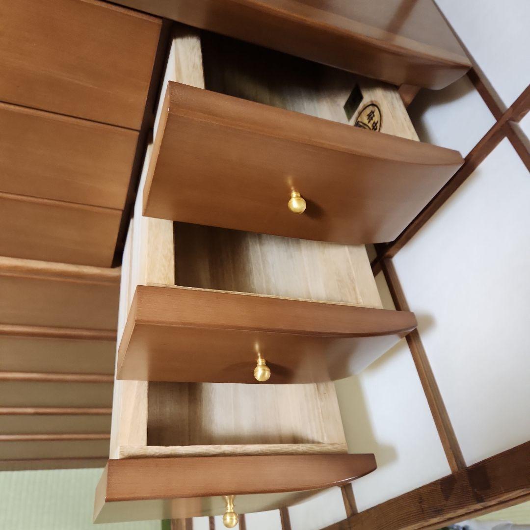 府中家具　桐材 箪笥　ワイドチェスト