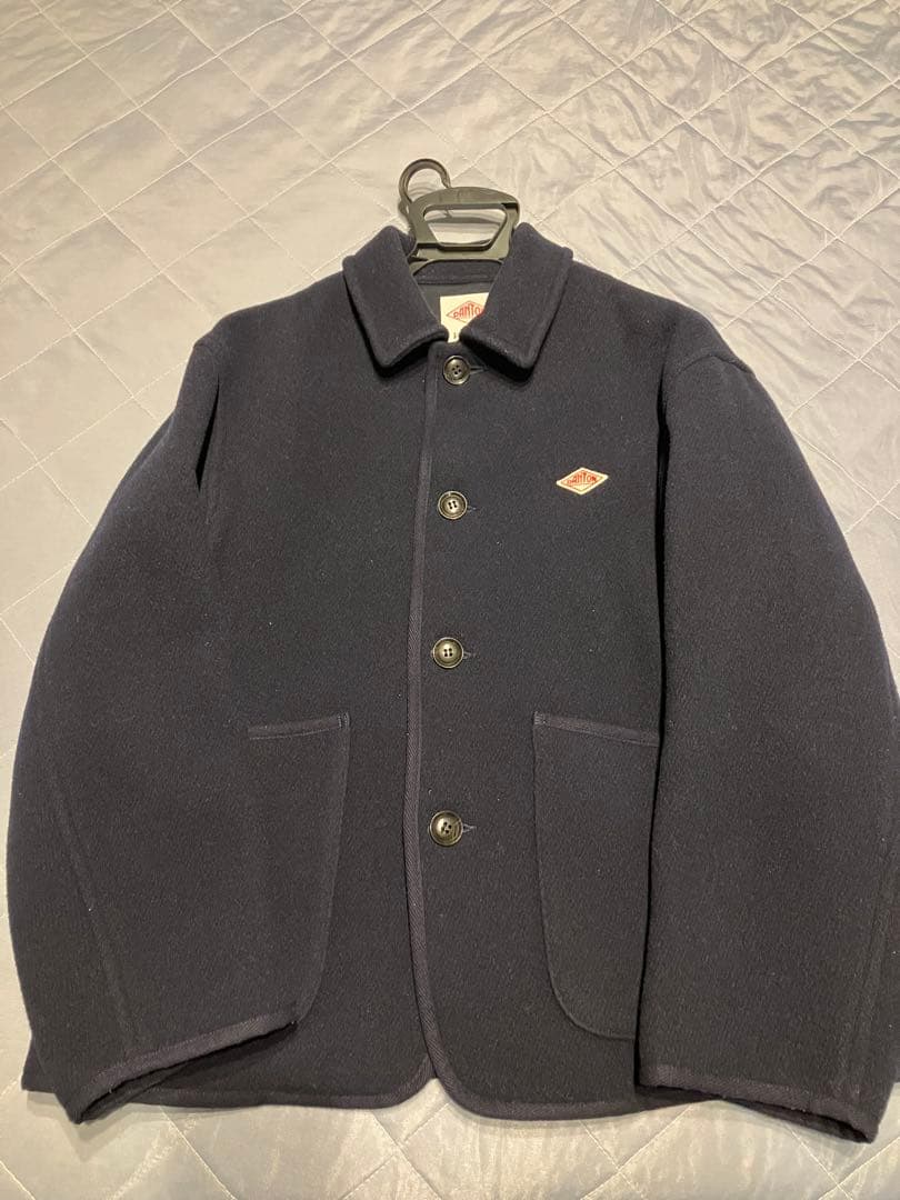 ジャケット・アウター DANTON WOOL LIGHT PILE COVERALLS JACKET