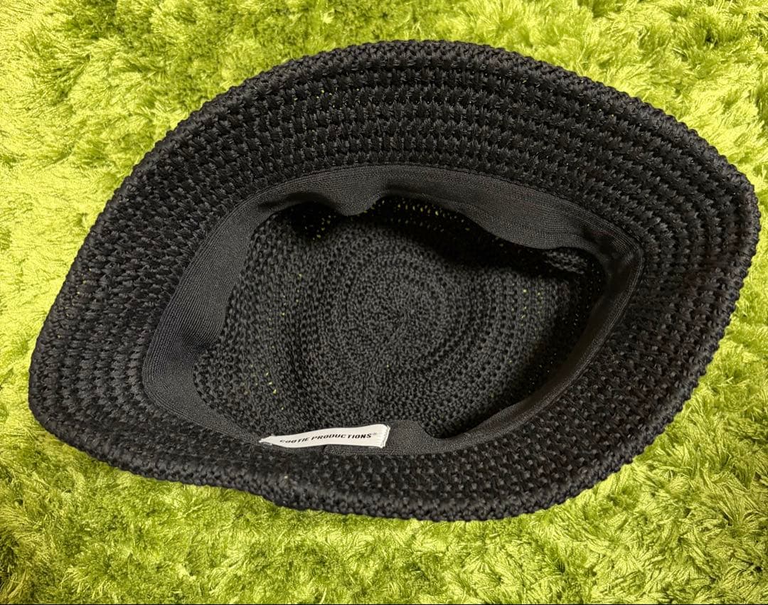 帽子 COOTIE Knit Crusher Hat Black