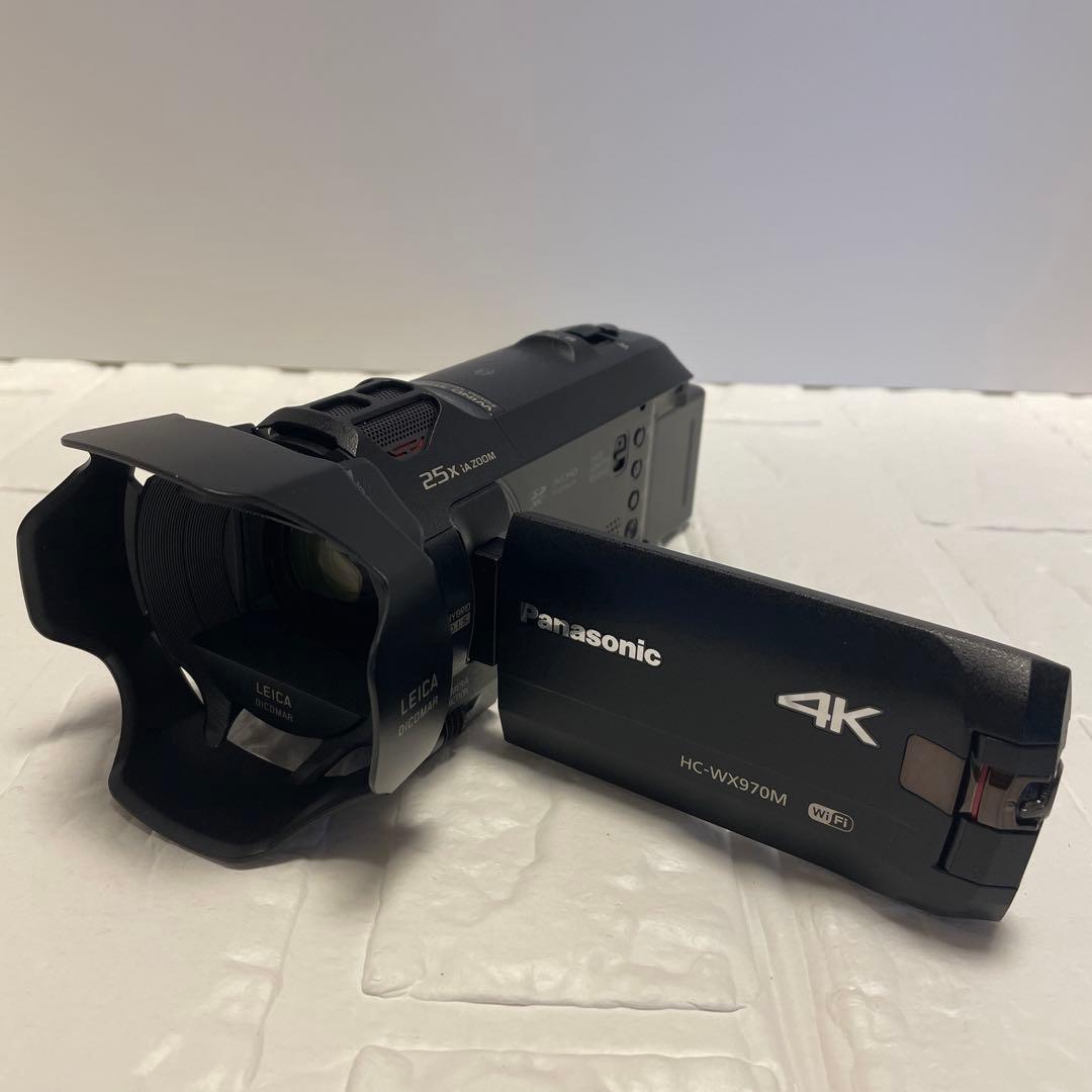 【美品】　Panasonic デジタル4k ビデオカメラ　HC-WX970M