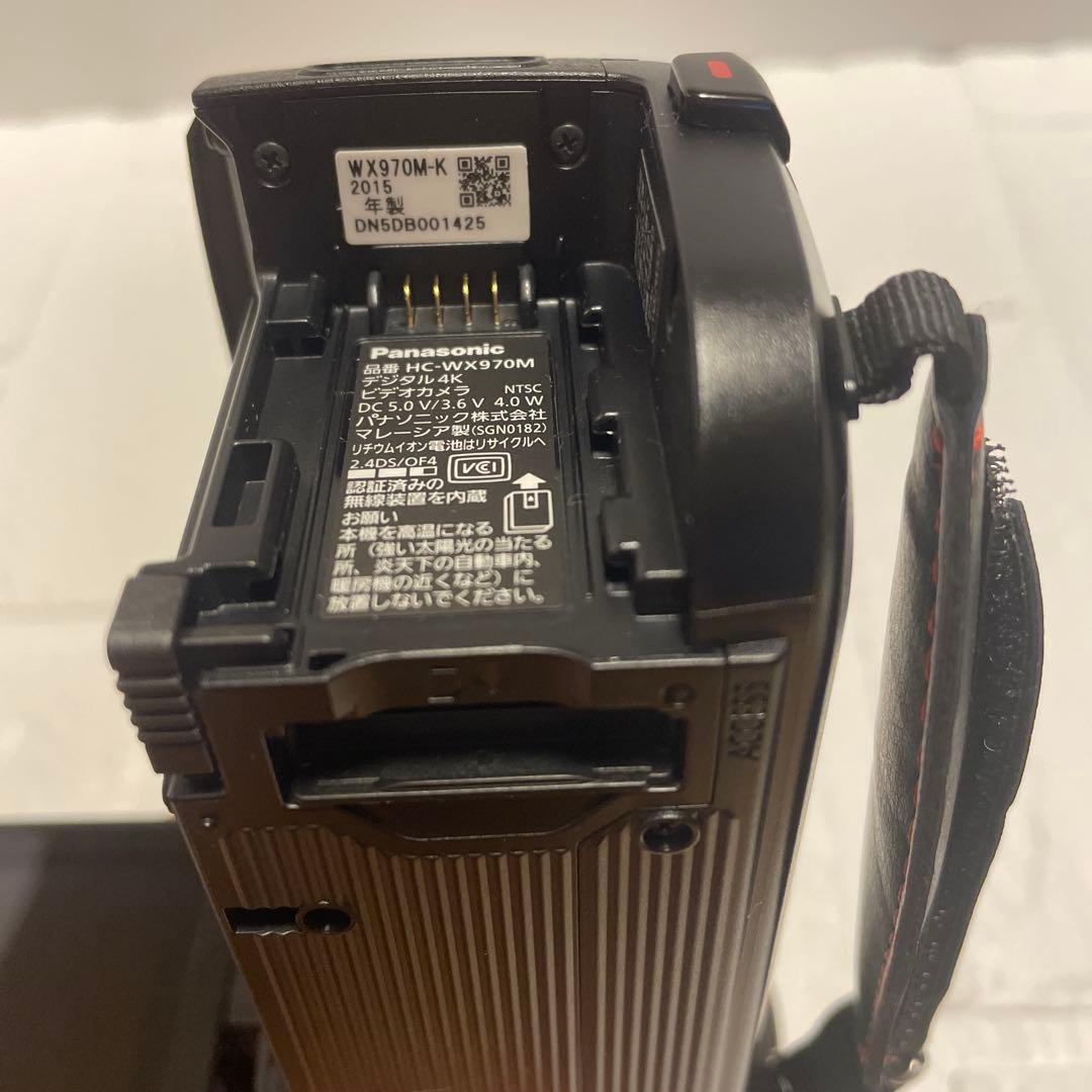 【美品】　Panasonic デジタル4k ビデオカメラ　HC-WX970M