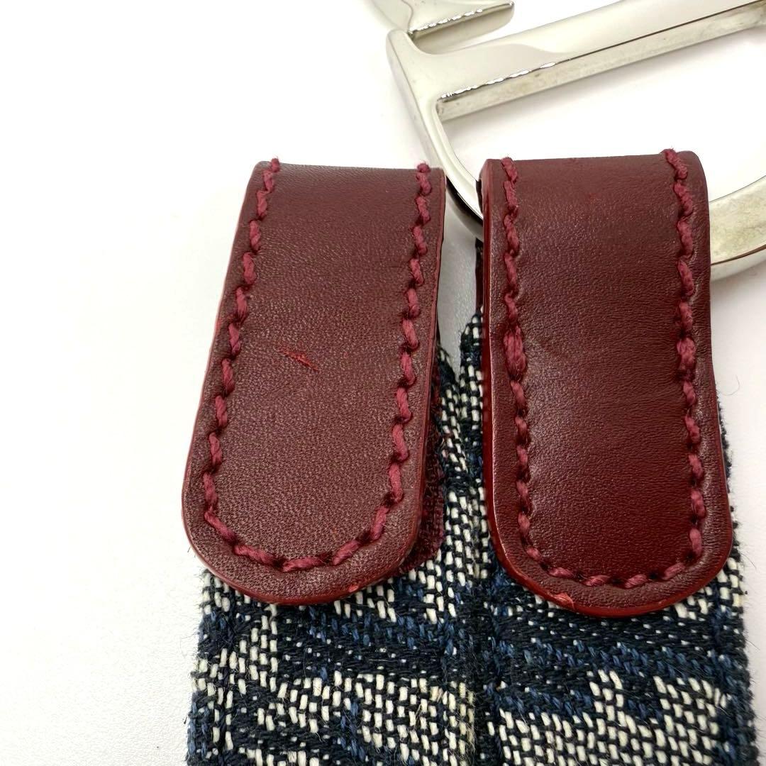 Christian Dior ディオール CDロゴ トロッター柄 ベルト