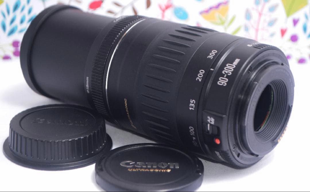 ★美品★一眼用 超迫力望遠レンズ キヤノン EF90-300mm Canon