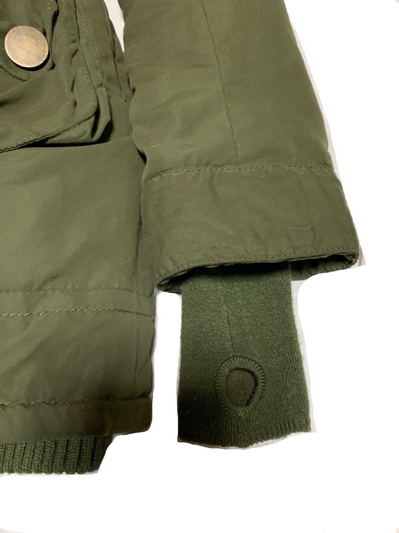 y2k 平成ギャル SLY N3B リアルファー ミリタリー モッズコート