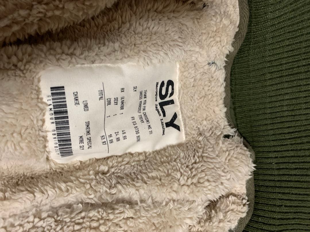 y2k 平成ギャル SLY N3B リアルファー ミリタリー モッズコート