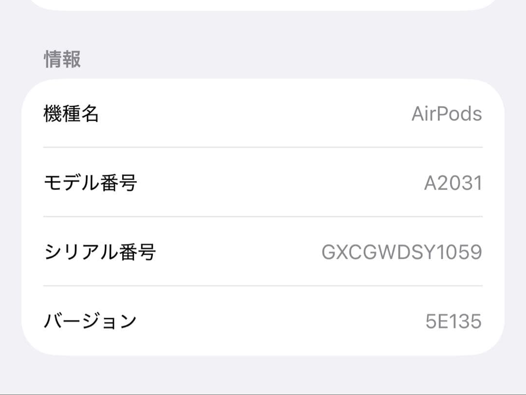 【未使用】MagSafe充電ケース付き イヤホン