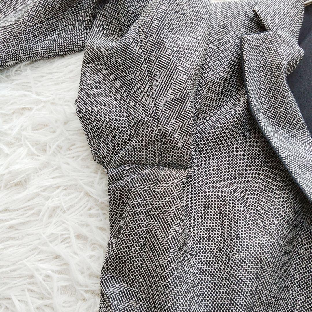 大きいサイズ❉ マックスマーラ テーラードジャケット 白タグ ウールシルク 44