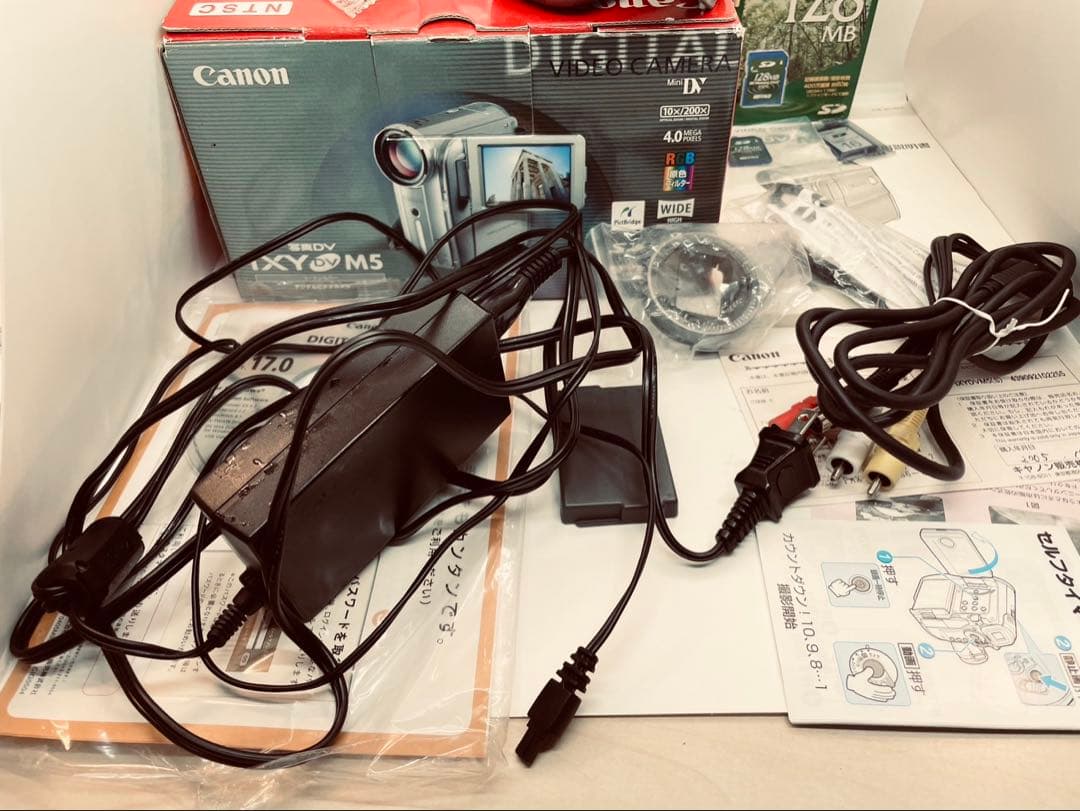 キャノン DVminiDVビデオカメラ CANON IXY DV M5 全装備