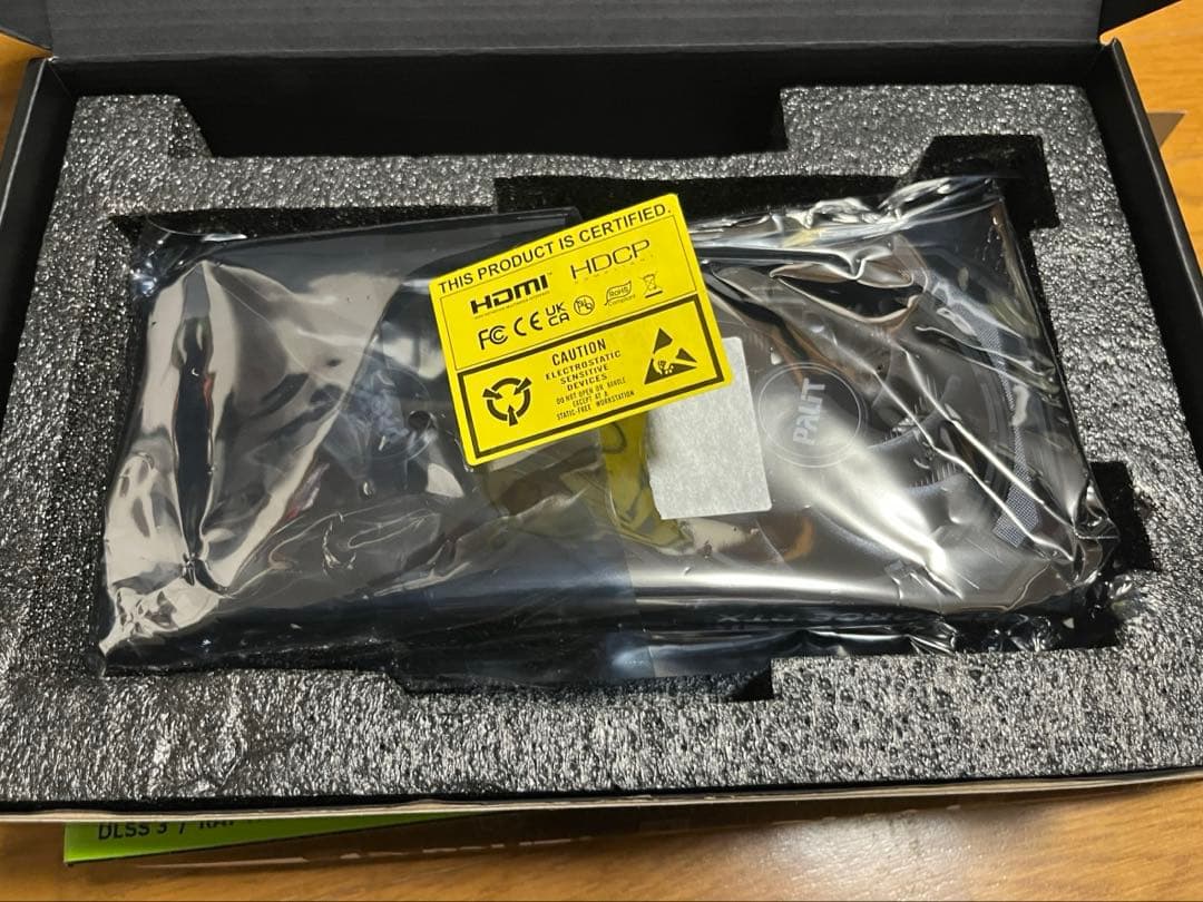 グラフィックボード・グラボ・ビデオカード PALIT GEFORCE RTX 4060 Ti 8GB