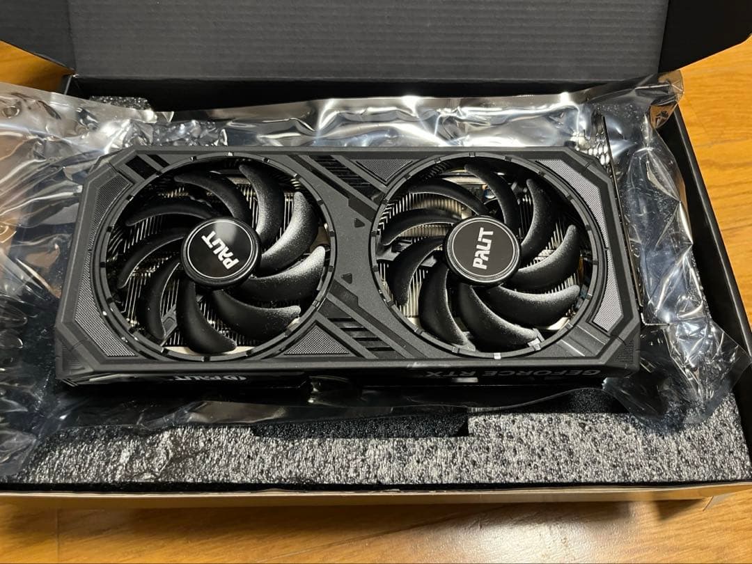 グラフィックボード・グラボ・ビデオカード PALIT GEFORCE RTX 4060 Ti 8GB
