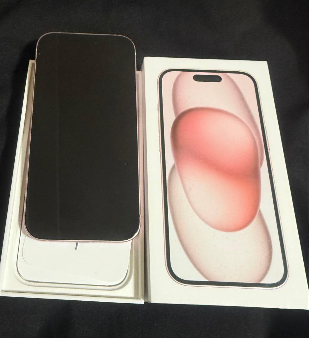 【期間限定値下げ】 iPhone15 128GB ピンク