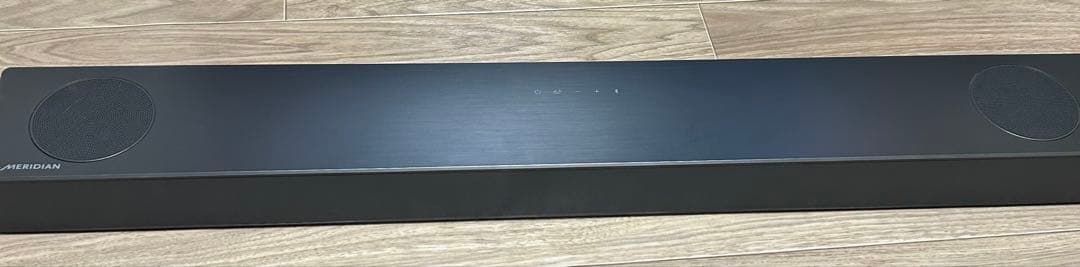 LG S75QC サウンドバー　オーディオ名門MERIDIAN監修